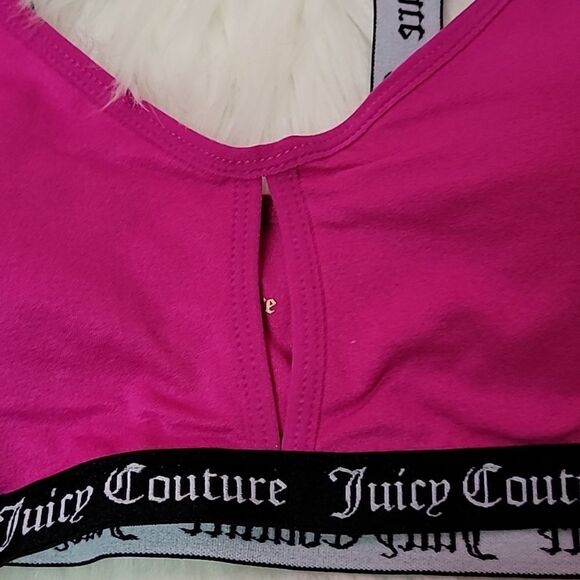 1599  JUICY COUTURE J KEYHOLE SPORT BRA SET 2 NWT - Picture 7 of 9